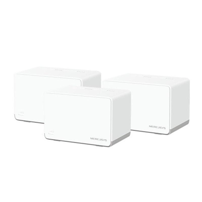 Mercusys HALO H70X (2-PACK) sistema Wi-Fi Mesh (Wi-Fi en malla) Doble banda (2,4 GHz / 5 GHz) Wi-Fi 6 (802.11ax) Blanco 3 Intern