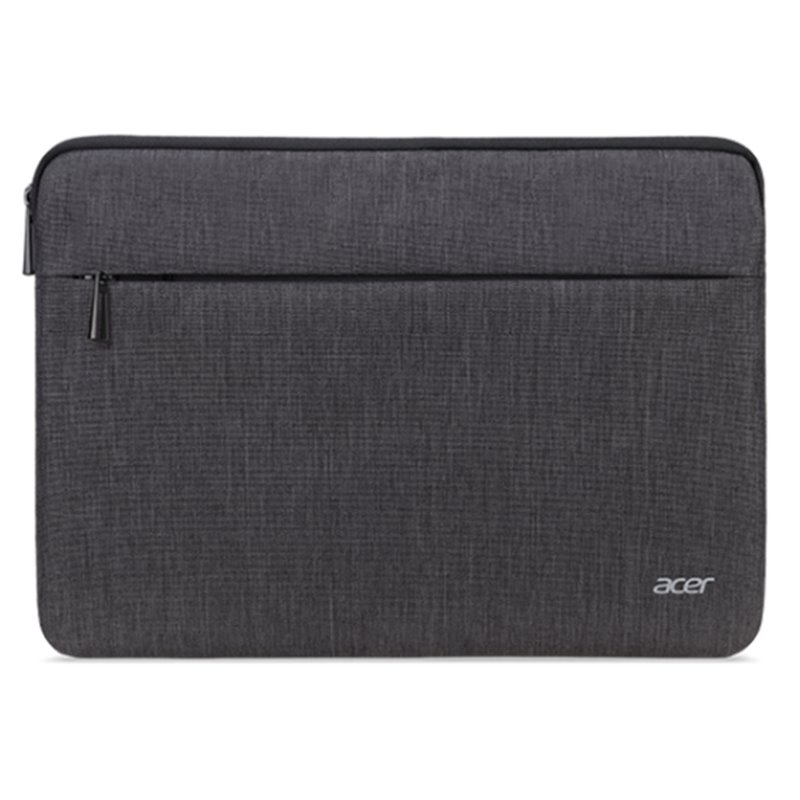 FUNDA ACER PROTECTIVE SLEEVE DUAL TONE DARK GRAY WITH FRONT POCKET FOR 14" (NP.BAG1A.294)