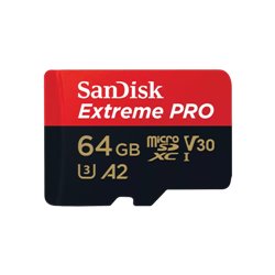 SanDisk Extreme PRO 64 GB MicroSDXC UHS-I Clase 10