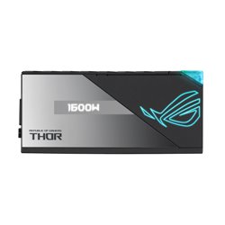 ASUS ROG THOR 1600W Titanium unidad de fuente de alimentación 20+4 pin ATX Negro, Plata