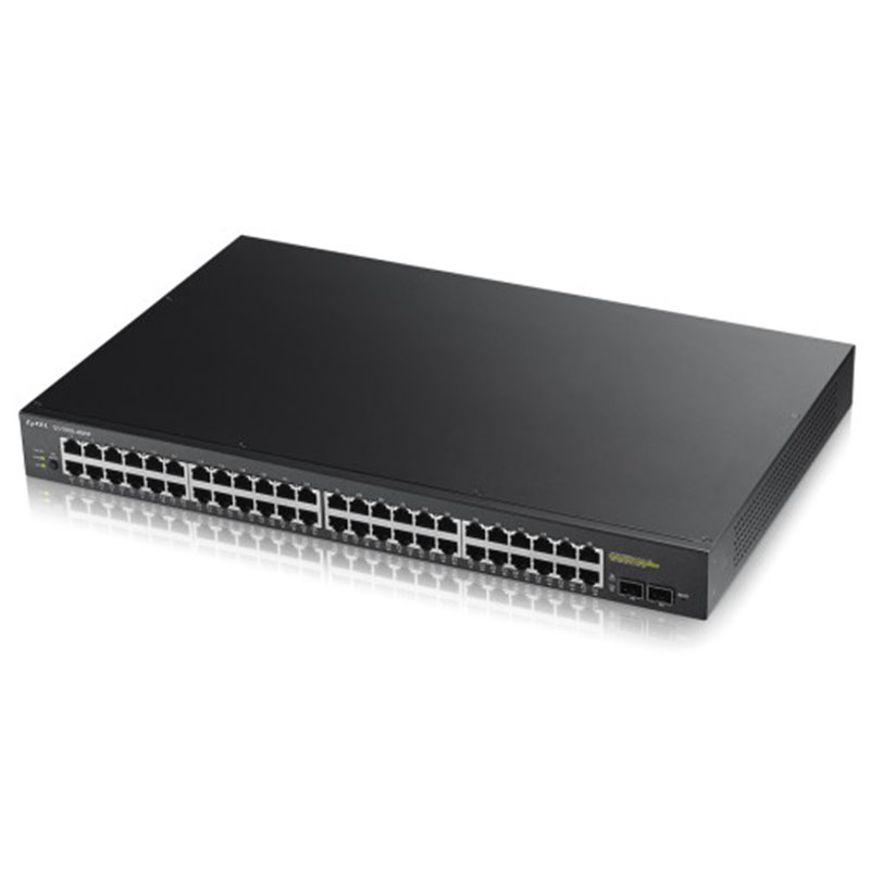 ZYXEL GS1900-48 V2, 48-PORT GBE L2 SMART SWITCH, RACKMOUNT