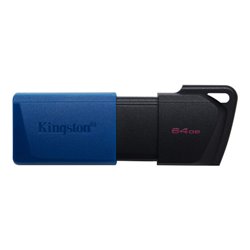 Kingston Technology DataTraveler Exodia M unidad flash USB 64 GB USB tipo A 3.2 Gen 1 (3.1 Gen 1) Negro, Azul