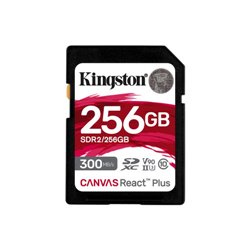 Kingston Technology Canvas React Plus 256 GB SD UHS-II Clase 10