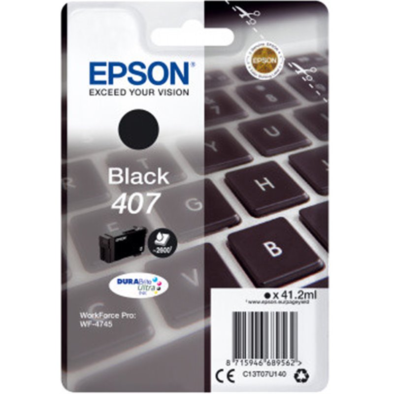 Epson WF-4745 cartucho de tinta 1 pieza(s) Compatible Alto rendimiento (XL) Cian