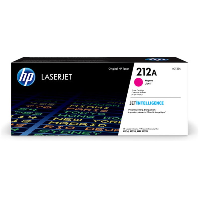 HP Cartucho de tóner Original LaserJet 212A magenta