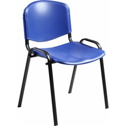 SILLA CONFIDENTE LOIRA PLÁSTICO AZUL UNISIT D5PS/BL