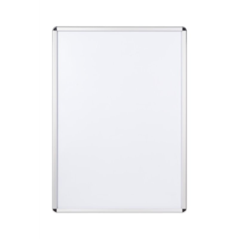 Bi-Office VT560415280 marco para pared Rectángulo Blanco Aluminio