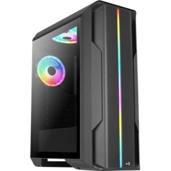 Aerocool SPLINTER DUO Carcasa de Ordenador ATX 3 x Ventiladores ARGB 12cm + Mesh Frontal