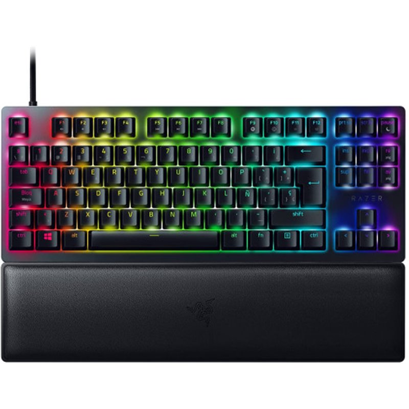 TECLADO RAZER HUNTSMAN V2 TENKEYLESS RED SWITCH (ESPAÑOL) (RZ03-03940900-R311)