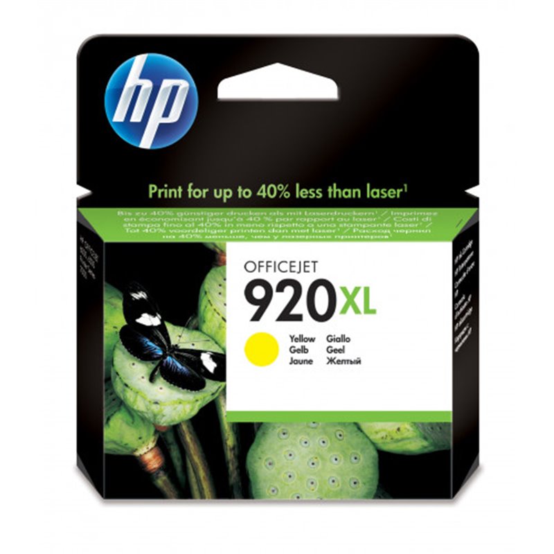 HP 920XL CARTUCHO DE TINTA AMARILLO HP920XL (CD974AEBGY)