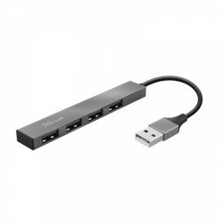 Trust Halyx USB 2.0 480 Mbit/s Aluminio