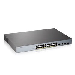 Zyxel GS1350-26HP-EU0101F switch Gestionado L2 Gigabit Ethernet (10/100/1000) Energía sobre Ethernet (PoE) Gris