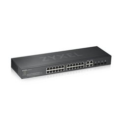 Zyxel GS1920-24V2 Gestionado Gigabit Ethernet (10/100/1000) Negro