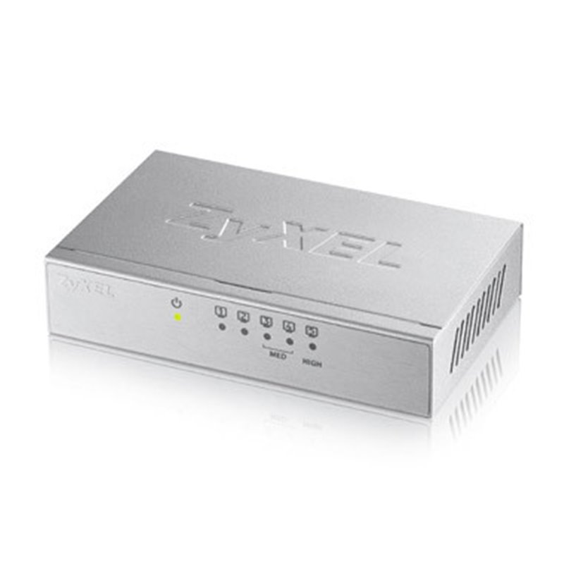 Zyxel GS-105B v3 No administrado L2+ Gigabit Ethernet (10/100/1000) Plata