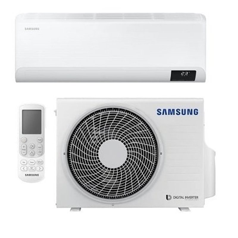 SAMSUNG AIRE ACONDICIONADO (F-AR24CBU) CEBU WIFI PACK INT+EXT CONJUNTO DOMÉSTICO DE SPLIT MURAL GAMA QMD CEBU CON CAPACIDAD EN F