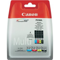 CANON CARTUCHO CLI-551 MULTIPACK