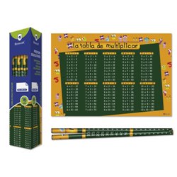 Bismark Poster Tablas De Multiplicar 70 x 100 сm