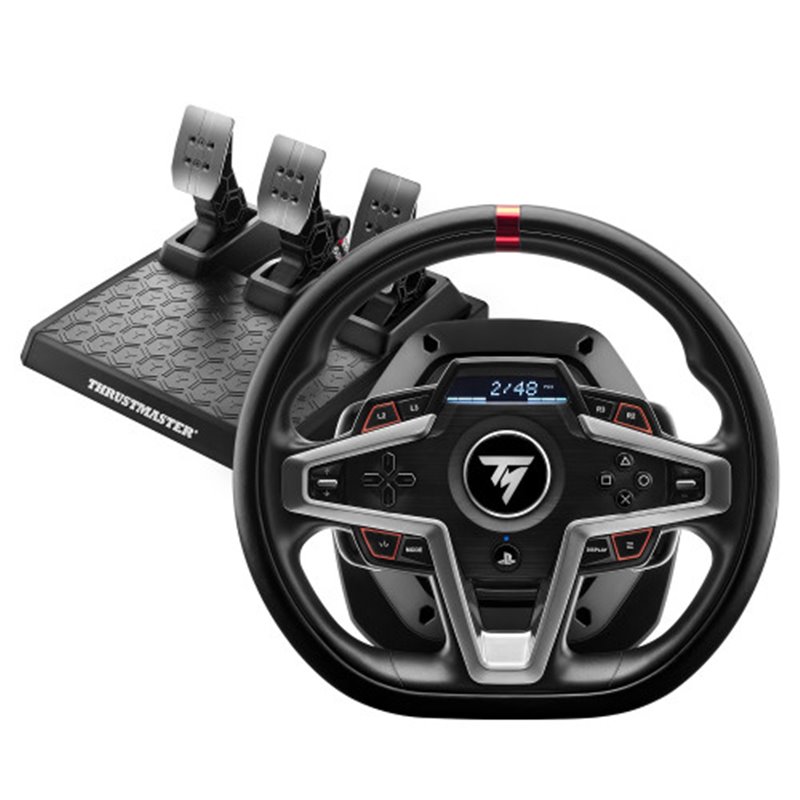 THRUSTMASTER VOLANTE + PEDALES T248 PARA PS5 / PS4 / PC