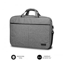 SUBBLIM Maletín Ordenador Elite Laptop Bag 15,6" Grey