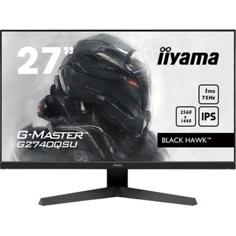 iiyama G-MASTER Black Hawk 68,6 cm (27") 2560 x 1440 Pixeles WQXGA LED Negro