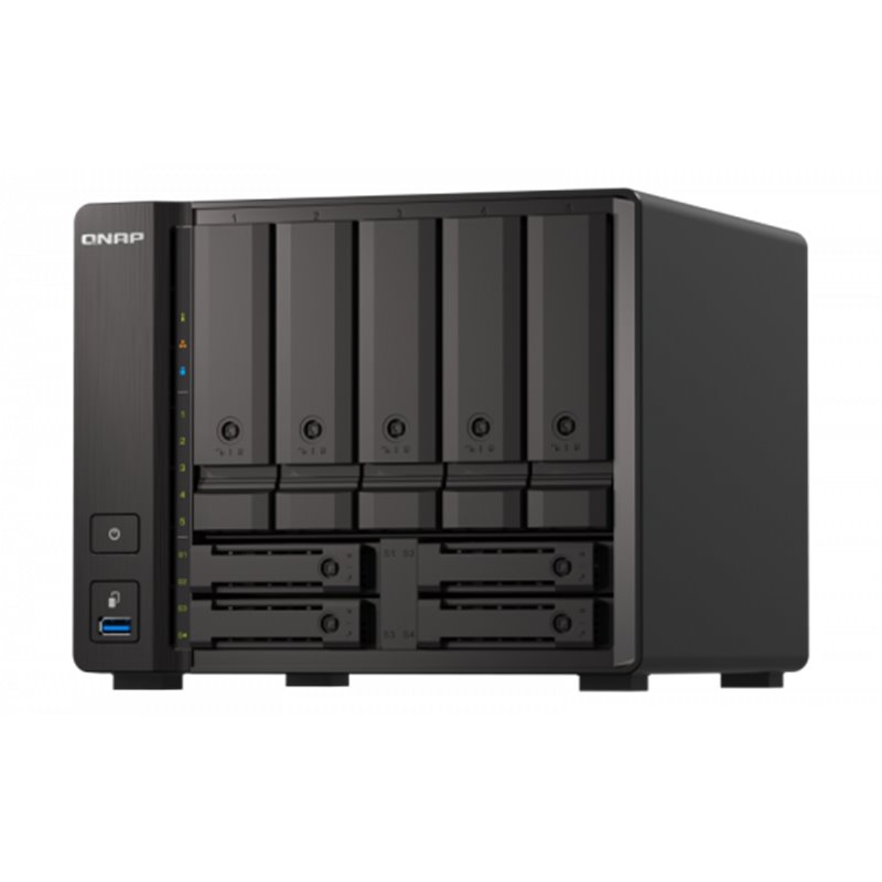 QNAP TS-H973AX-32G servidor de almacenamiento NAS Tower Ethernet Negro V1500B