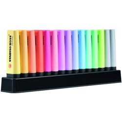 ESTUCHE DESKJET 15 BOSS COLORES PASTEL SURTIDOS STABILO 7015-02-5