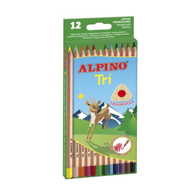 Alpino AL000128 laápiz de color Multicolor 12 pieza(s)