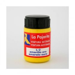 PAJARITA SATINADA L-02 AMARILLO ORO. 75ML LA PAJARITA 110416