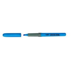 MARCADOR FLUORESCENTE HIGHLIGHTER GRIP TRAZO 1,5-3,3MM. AZUL BIC 811931