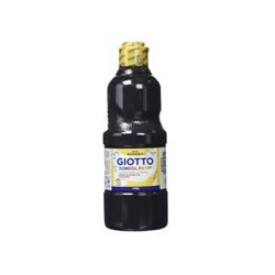 Giotto F535324 tempera 500 ml Botella Negro