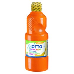 Giotto F535305 tempera 500 ml Botella Naranja