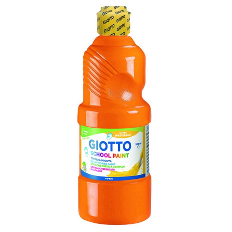 Giotto F535305 tempera 500 ml Botella Naranja