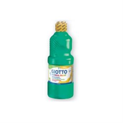 Giotto Témpera Escolar 500 ml Botella Verde