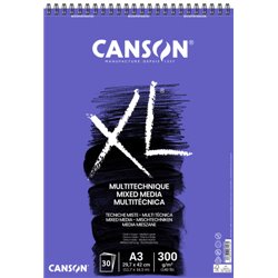 Canson XL Mix Media Bloc de hojas de papel para bellas artes 30 hojas