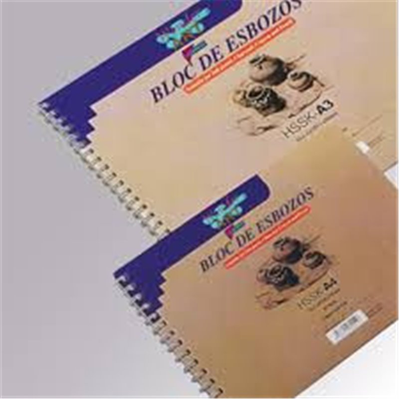 CUADERNO DIBUJO A3 ESBOZOS 30 HJS. 160GMS. HSSK WONDER ART BY PRYSE 6230012