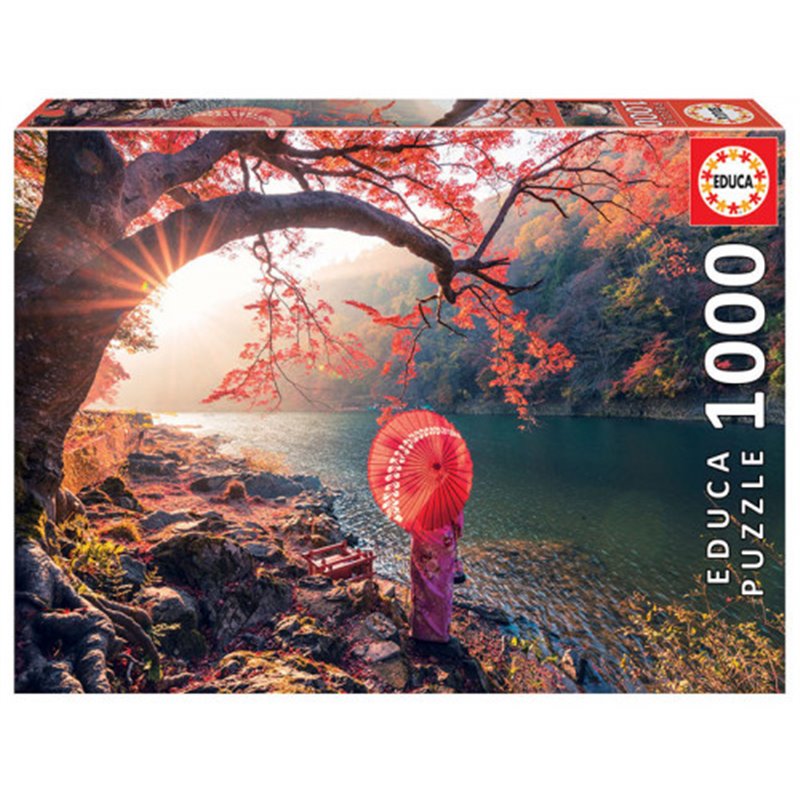 Educa Sunrise In Katsuma River Puzzle rompecabezas 1000 pieza(s)