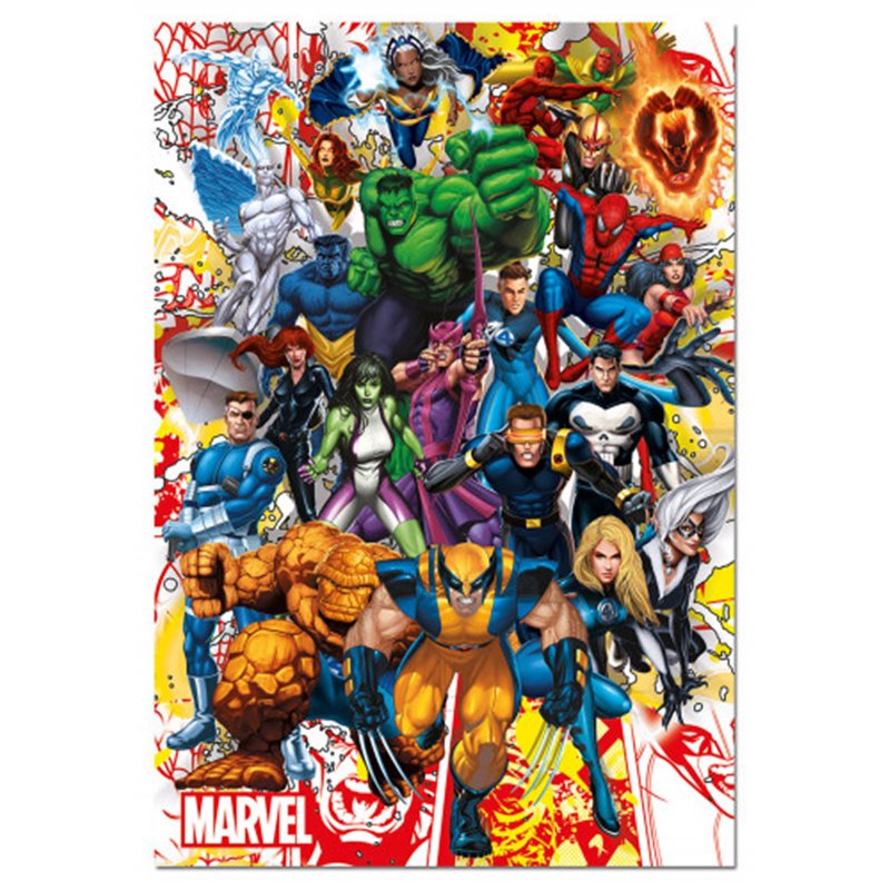 PUZZLE 500 PIEZAS HÉROES MARVEL EDUCA 15560