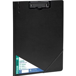 CARPETA C/PINZA A4 POLIPROPILENO RIGIDO FOAM STLYE NEGRO CARCHIVO 63040106