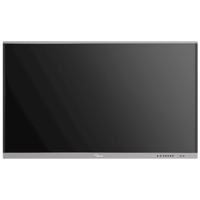 Optoma 5751RK pizarra y accesorios interactivos 190,5 cm (75") 3840 x 2160 Pixeles Pantalla táctil Negro, Gris