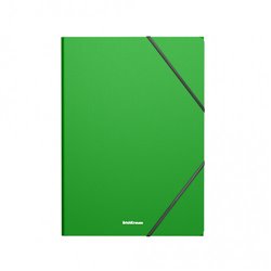 CARPETA CON GOMAS ELÁSTICAS MATT CLASSIC, A4, VERDE ERICH KRAUSE 53323