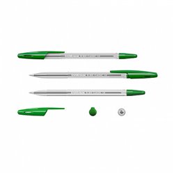 BOLÍGRAFO R-301 CLASSIC STICK 1.0, TINTA COLOR: VERDE ERICH KRAUSE 43187