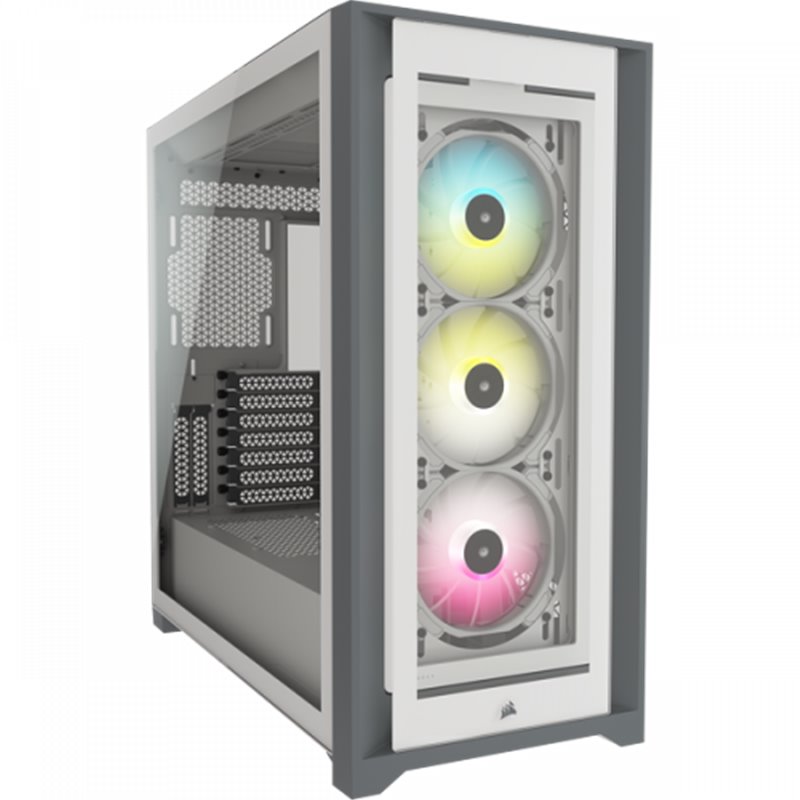 Corsair iCUE 5000X RGB Midi Tower Blanco