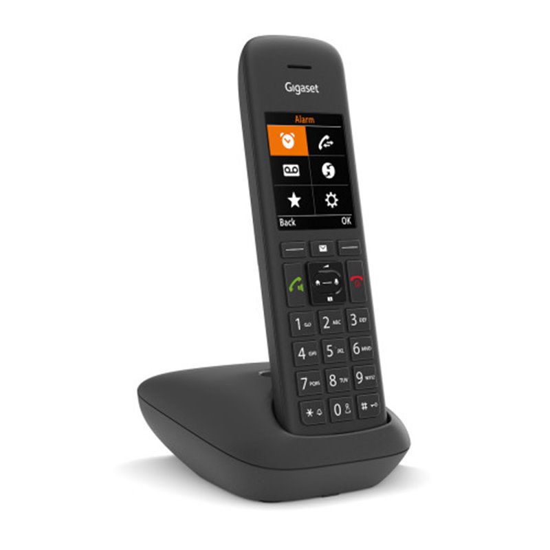 Gigaset C575 Teléfono DECT Identificador de llamadas Negro