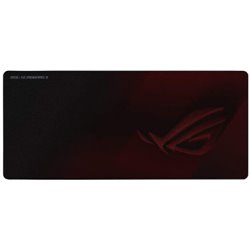 ASUS ROG Strix Scabbard II Alfombrilla de ratón para juegos Negro, Rojo