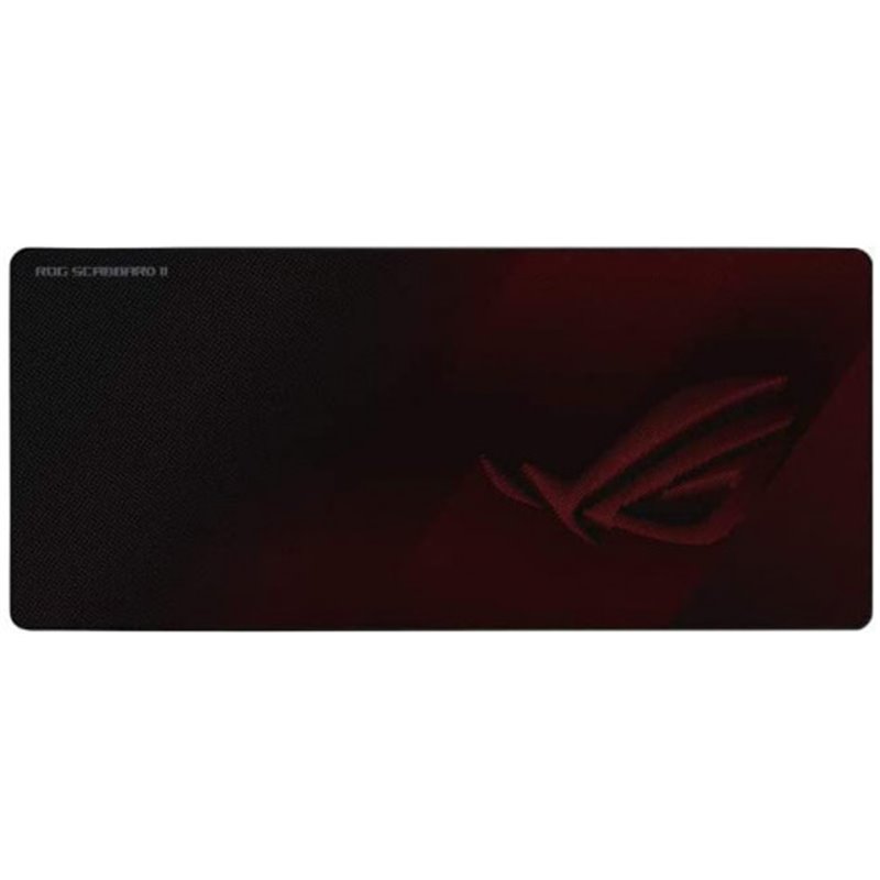 ASUS ROG Strix Scabbard II Alfombrilla de ratón para juegos Negro, Rojo