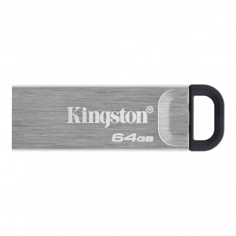 Kingston Technology DataTraveler Kyson unidad flash USB 64 GB USB tipo A 3.2 Gen 1 (3.1 Gen 1) Plata