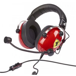 Thrustmaster T.Racing Auriculares Diadema Conector de 3,5 mm Negro, Rojo, Acero inoxidable, Amarillo