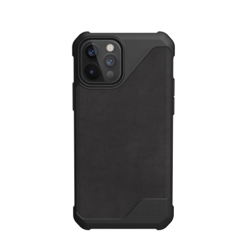 UAG APPLE IPHONE 12/12 PRO METROPOLIS LT LEATHER BLACK