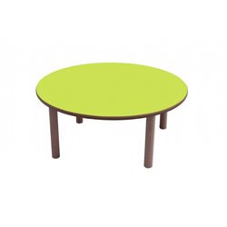 MESA REDONDA DIAM. 80 CM (TALLA 0 - 3) HAYA MOBEDUC 600554.8H230