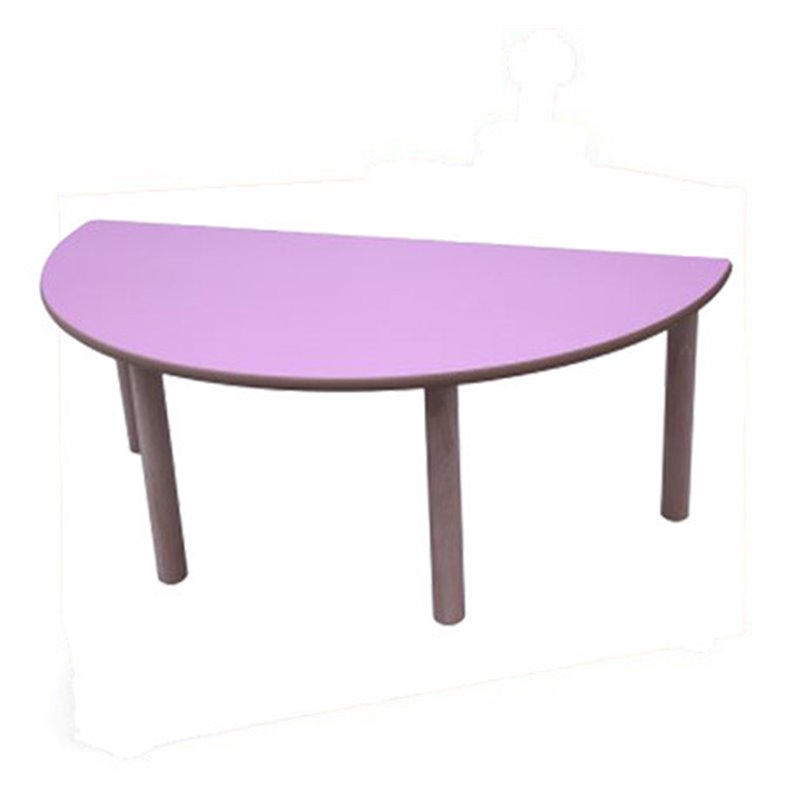 MESA SEMIREDONDA 120 CM (TALLA 0 - 3) HAYA MOBEDUC 600553H180